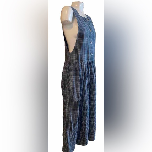 Hearts & Homespun Plaid Vintage Dress/Jumper - Picture 4 of 12